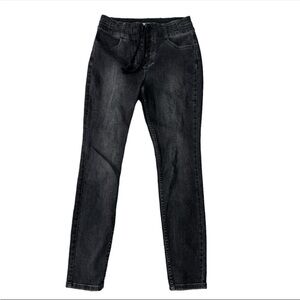 We The Free Lace-Up Black Denim Pants Size 32